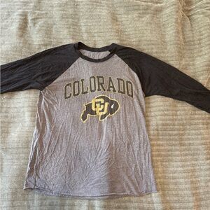 Colorado Buffs Shirt - Black and Gray